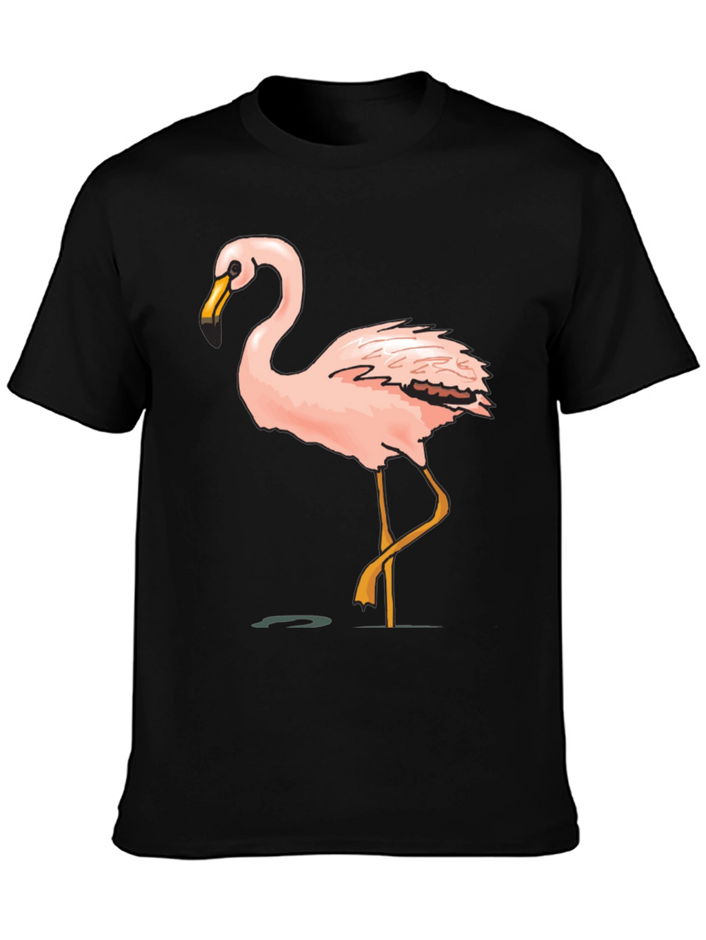 Black Flamingo Graphic Tee