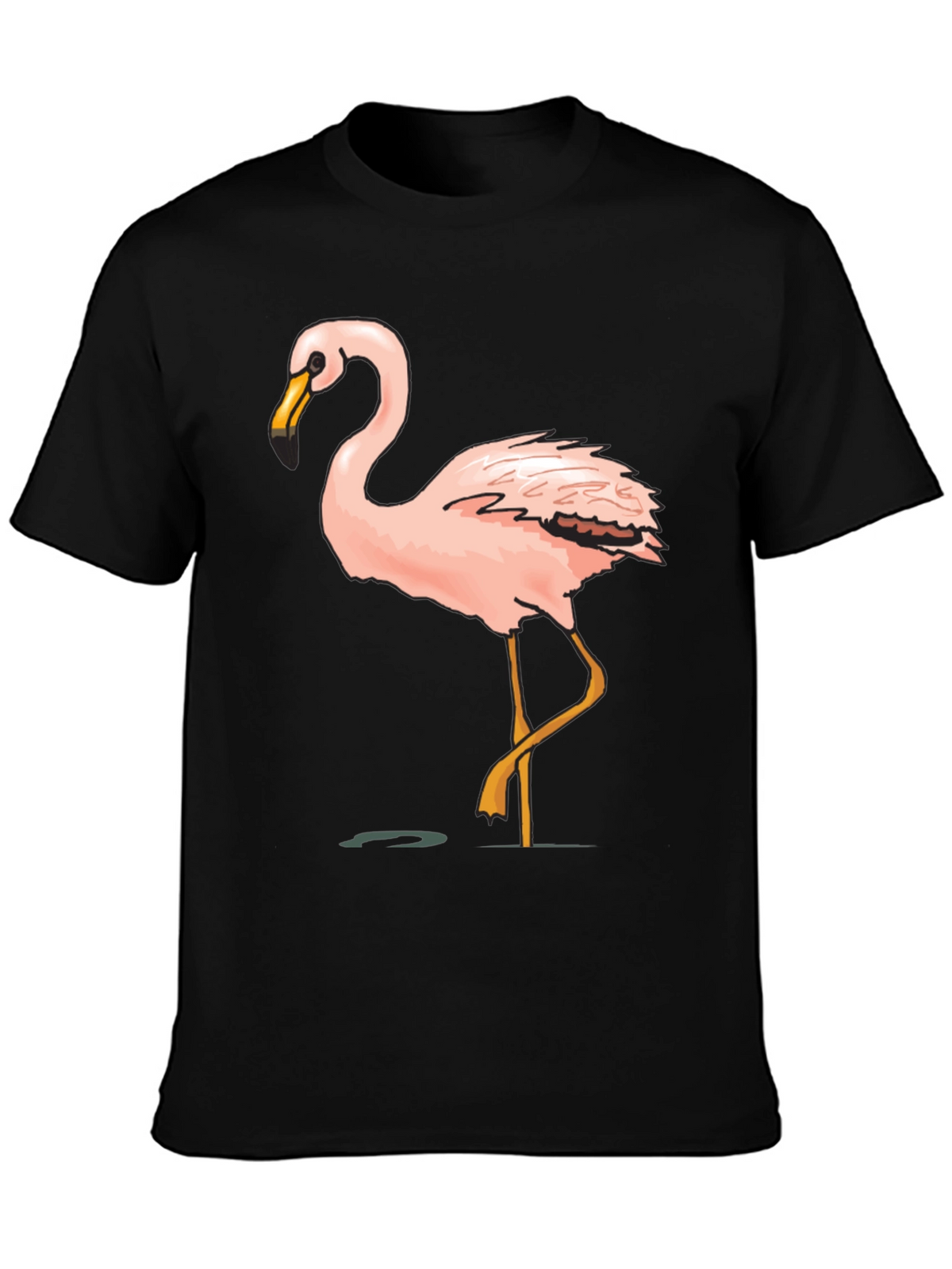 Black Flamingo Graphic Tee
