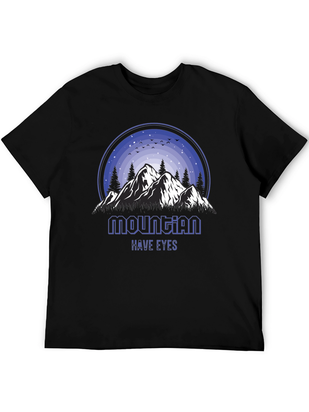 Mountain Have Eyes Graphic Tee - Nature Inspired