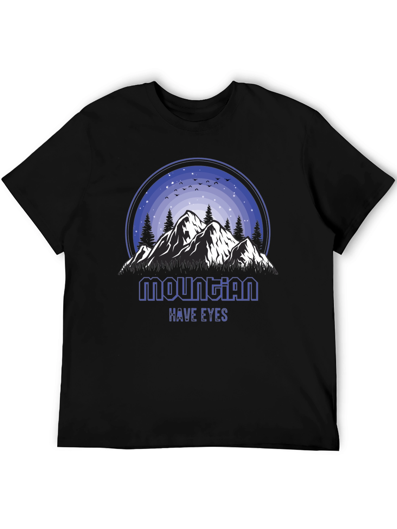 Mountain Have Eyes Graphic Tee - Nature Inspired