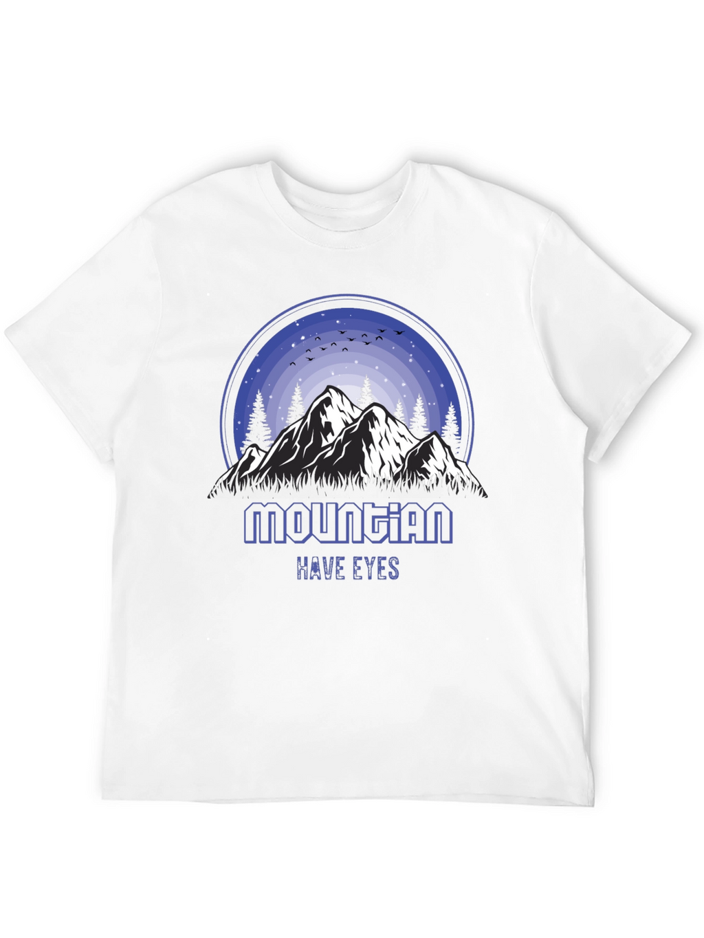 Mountain Have Eyes Graphic Tee - Nature Inspired