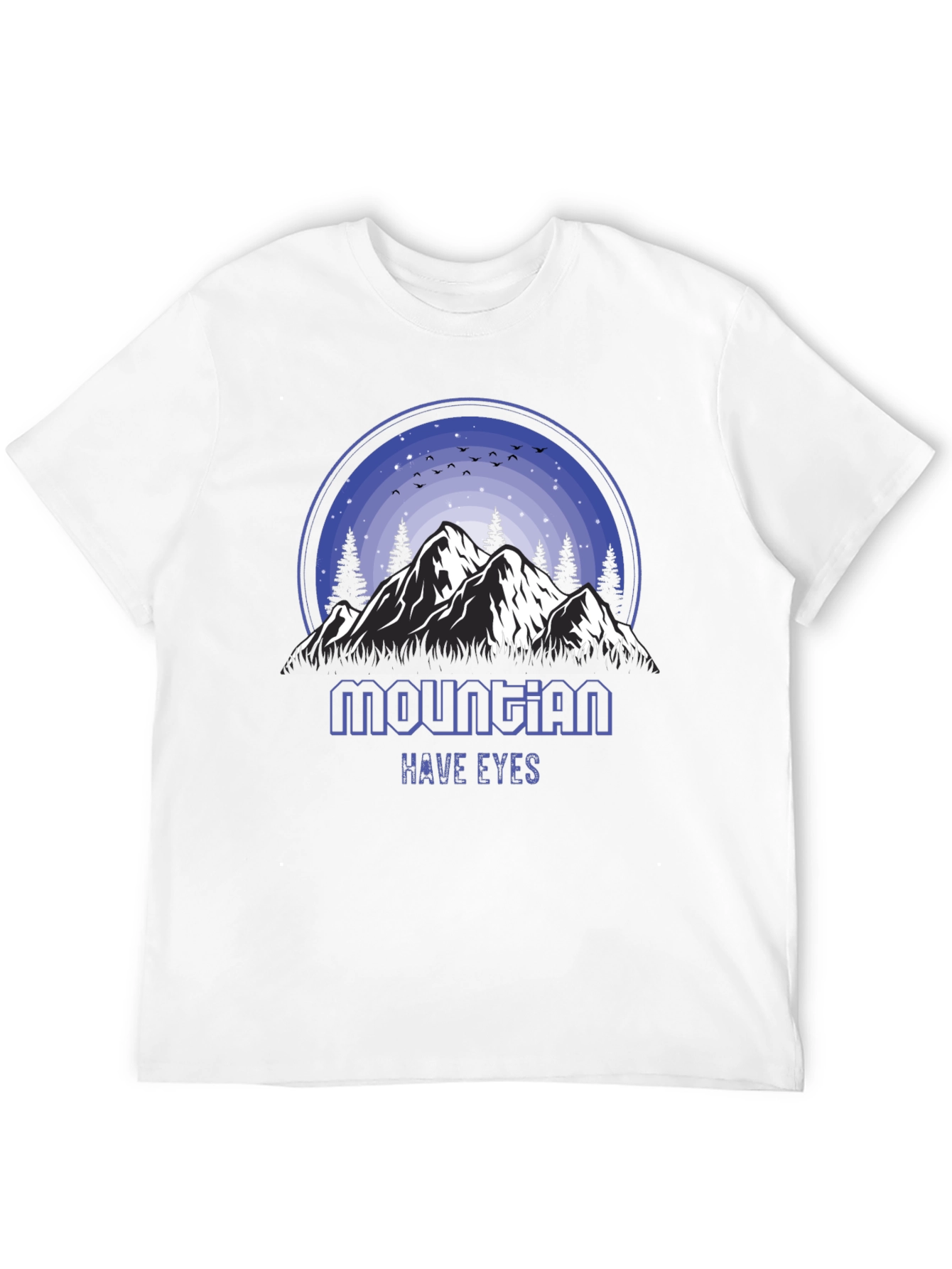 Mountain Have Eyes Graphic Tee - Nature Inspired