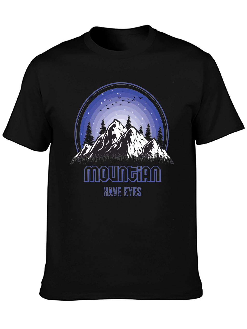 Mountain Have Eyes Graphic Tee - Nature Inspired