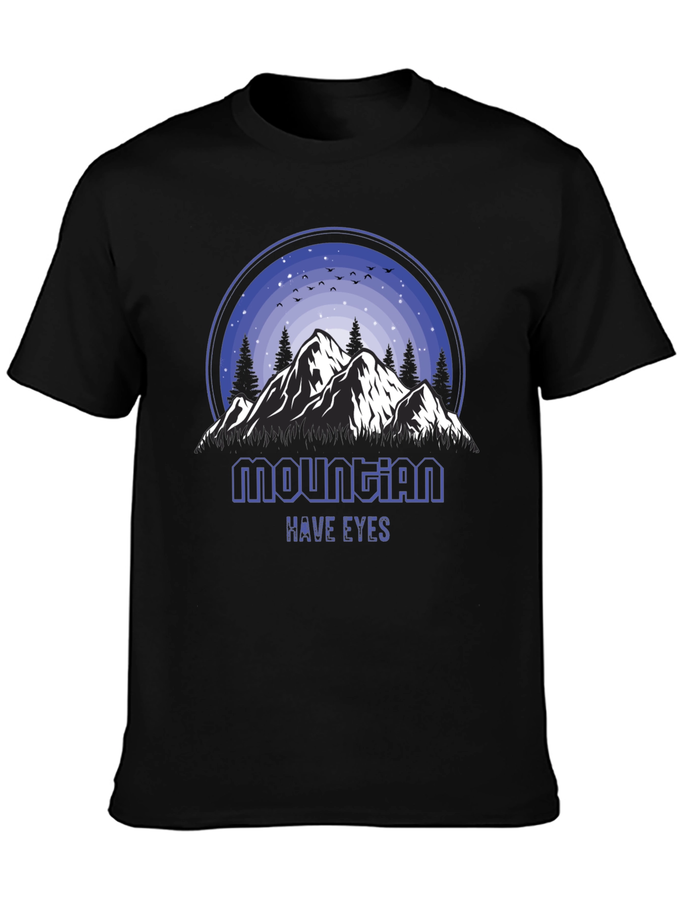 Mountain Have Eyes Graphic Tee - Nature Inspired