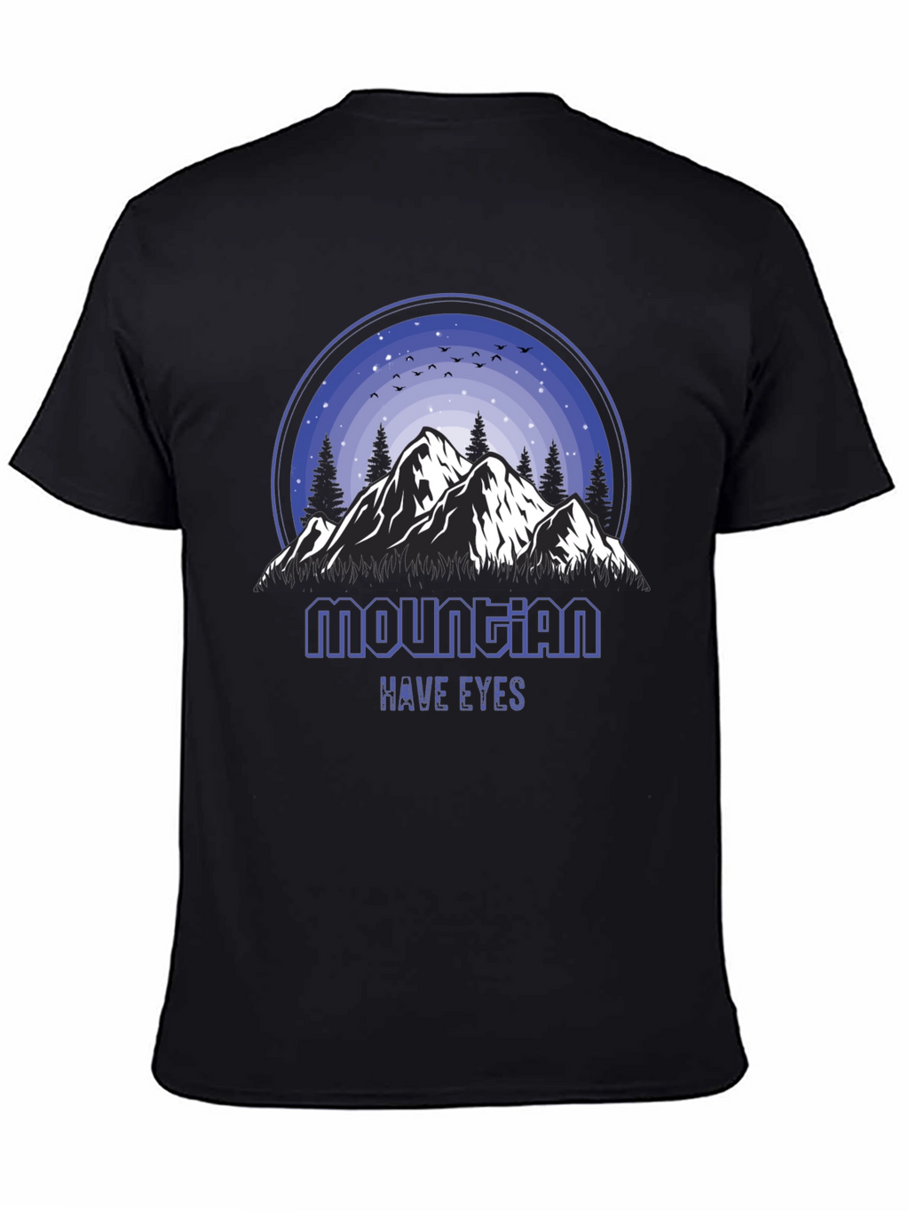 Mountain Have Eyes Graphic Tee - Nature Inspired
