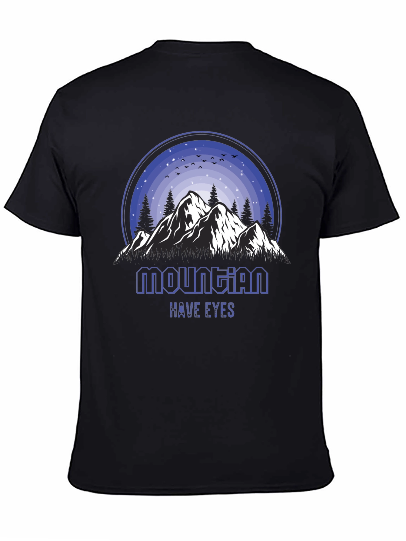 Mountain Have Eyes Graphic Tee - Nature Inspired
