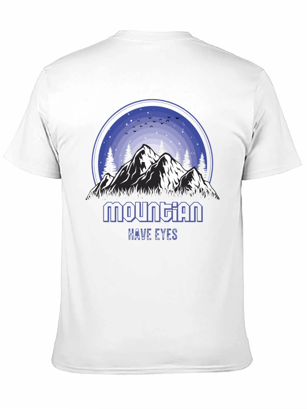 Mountain Have Eyes Graphic Tee - Nature Inspired