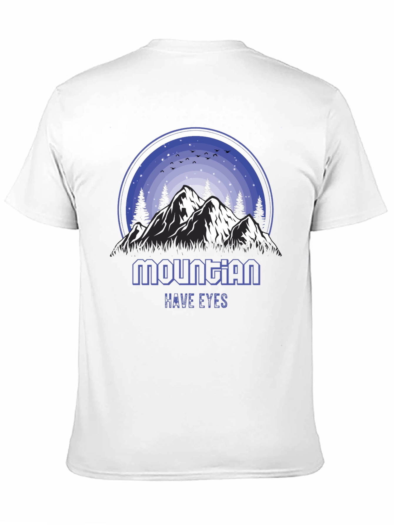 Mountain Have Eyes Graphic Tee - Nature Inspired