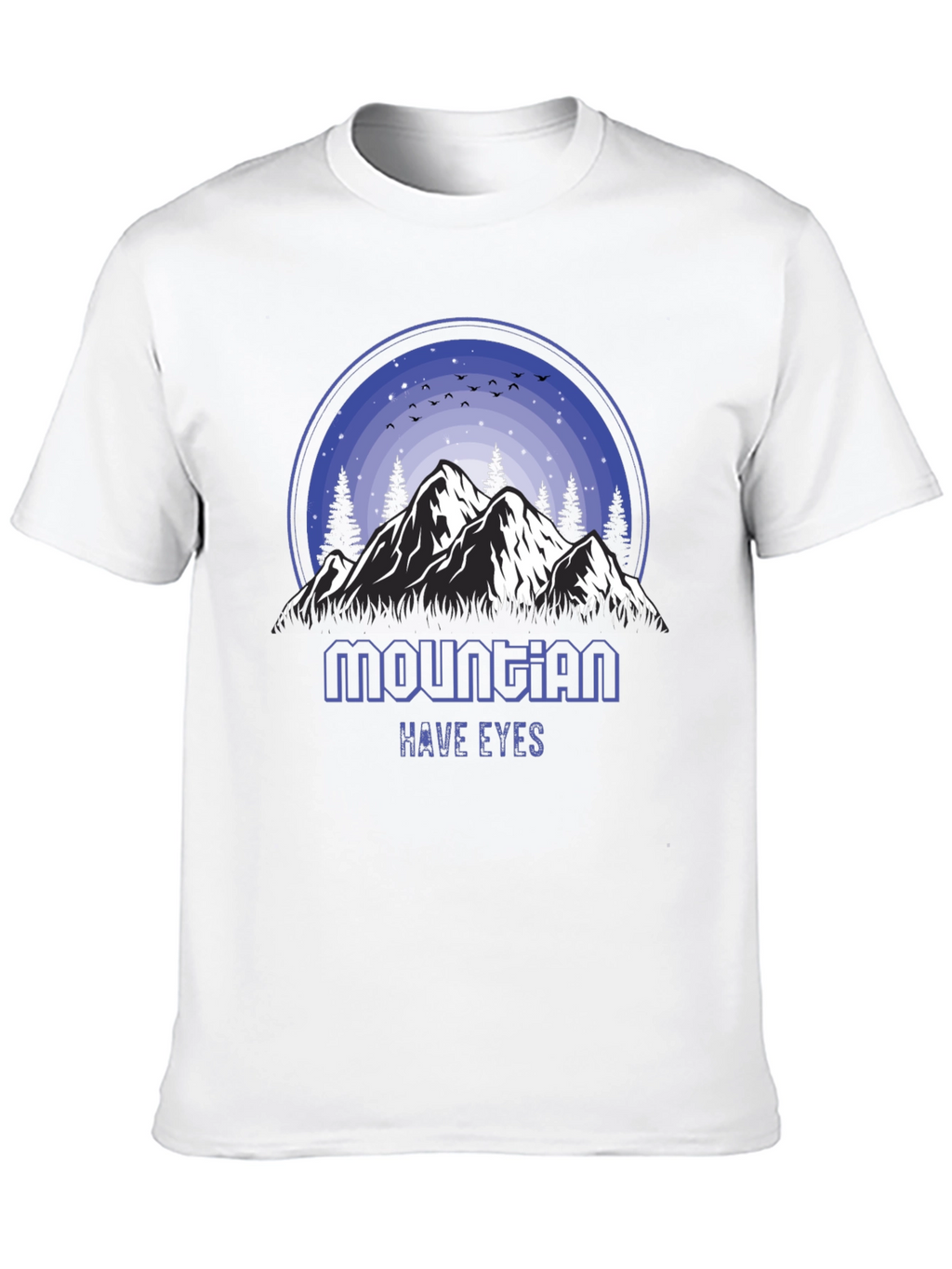 Mountain Have Eyes Graphic Tee - Nature Inspired