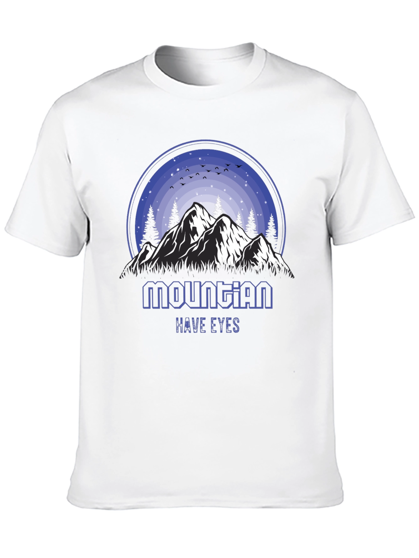 Mountain Have Eyes Graphic Tee - Nature Inspired