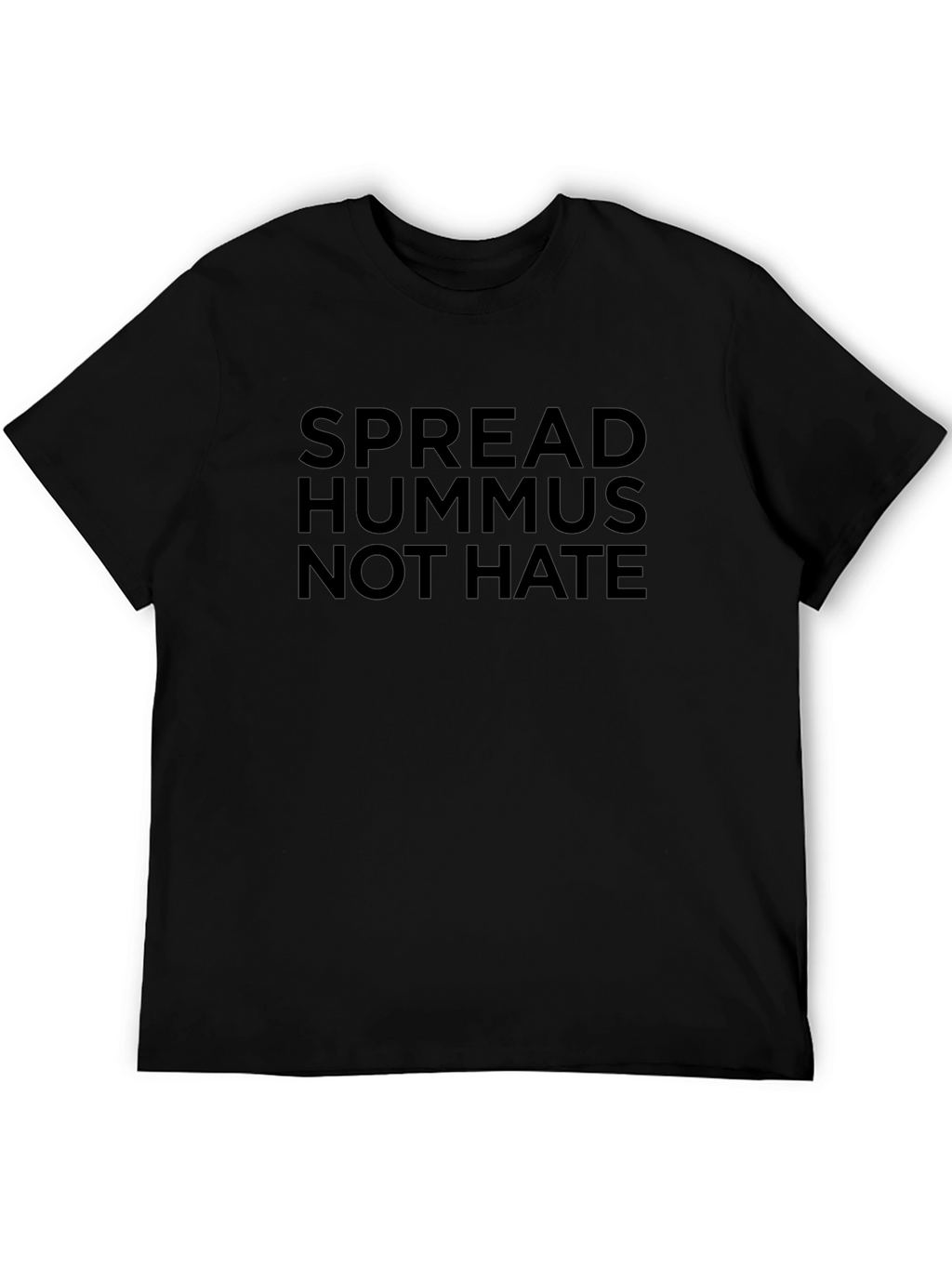 Spread Hummus Not Hate Graphic Tee