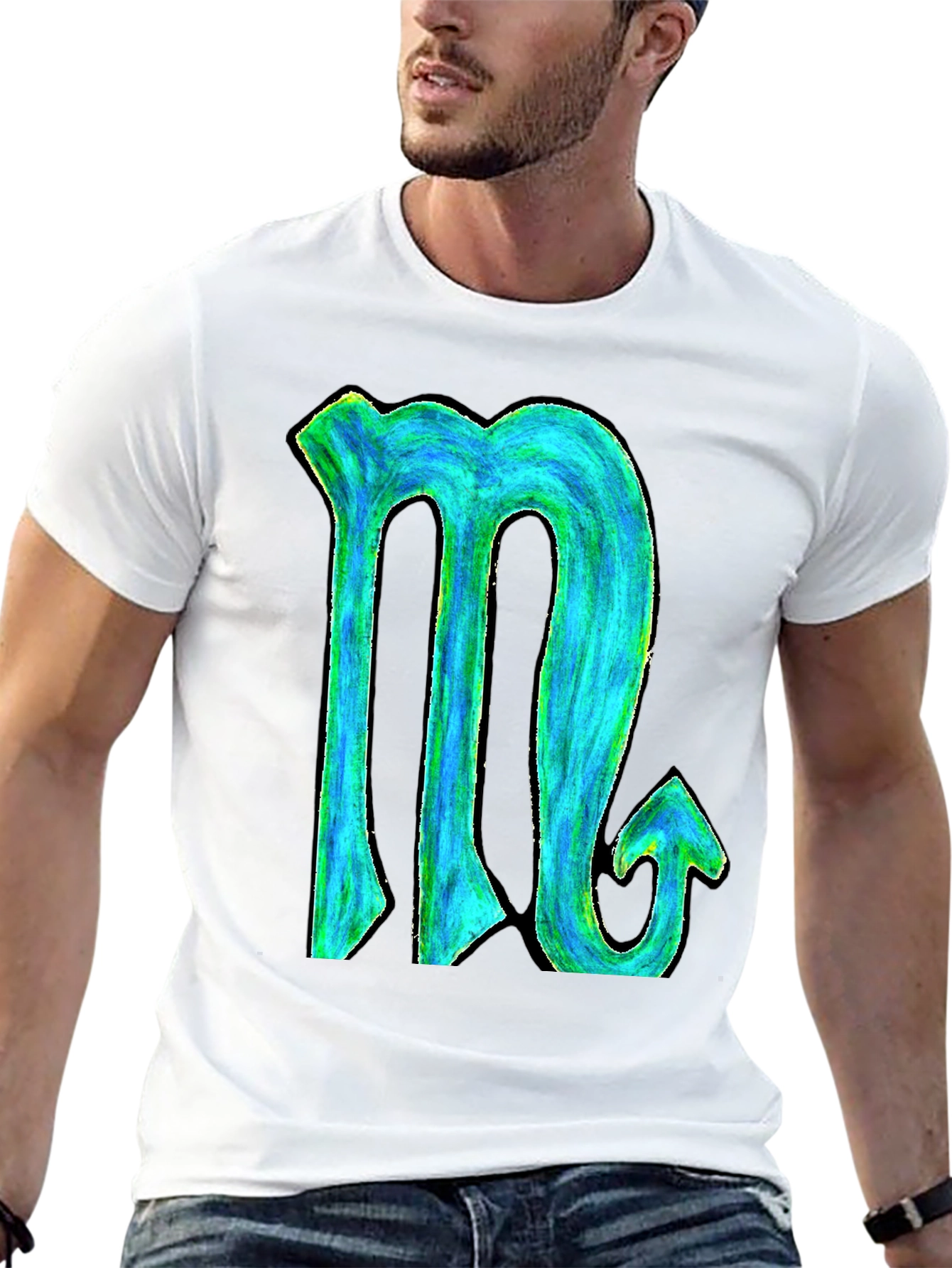 Scorpio Zodiac Sign Graphic T-Shirt