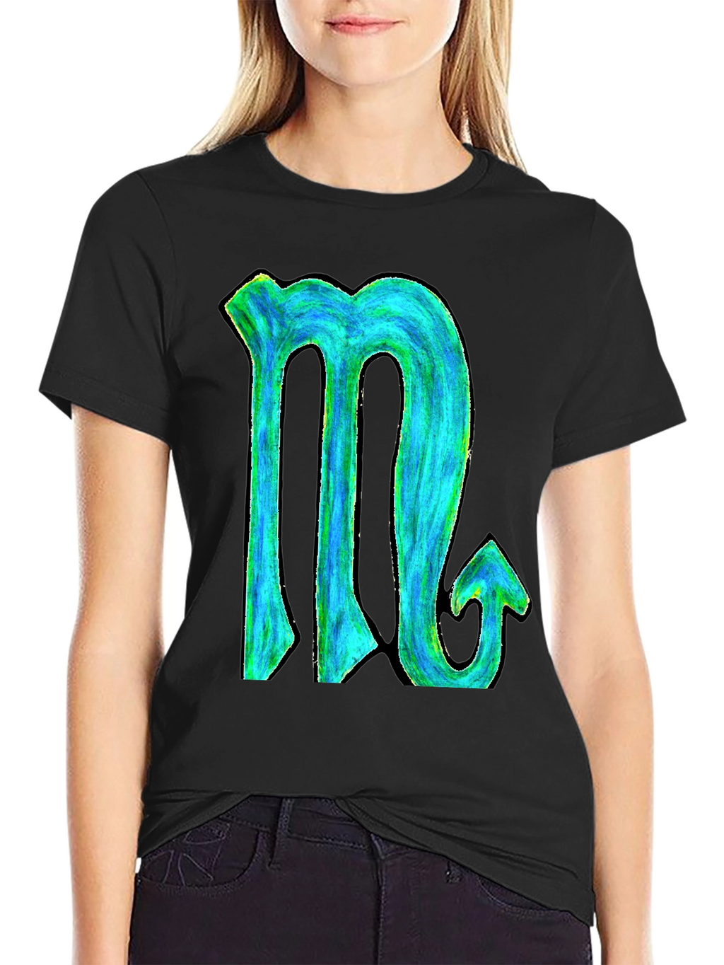 Scorpio Zodiac Sign Graphic T-Shirt