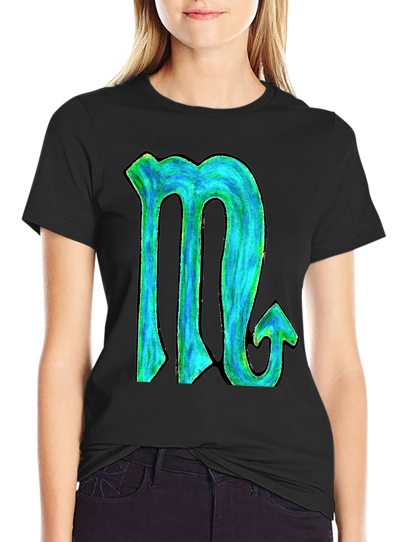 Scorpio Zodiac Sign Graphic T-Shirt