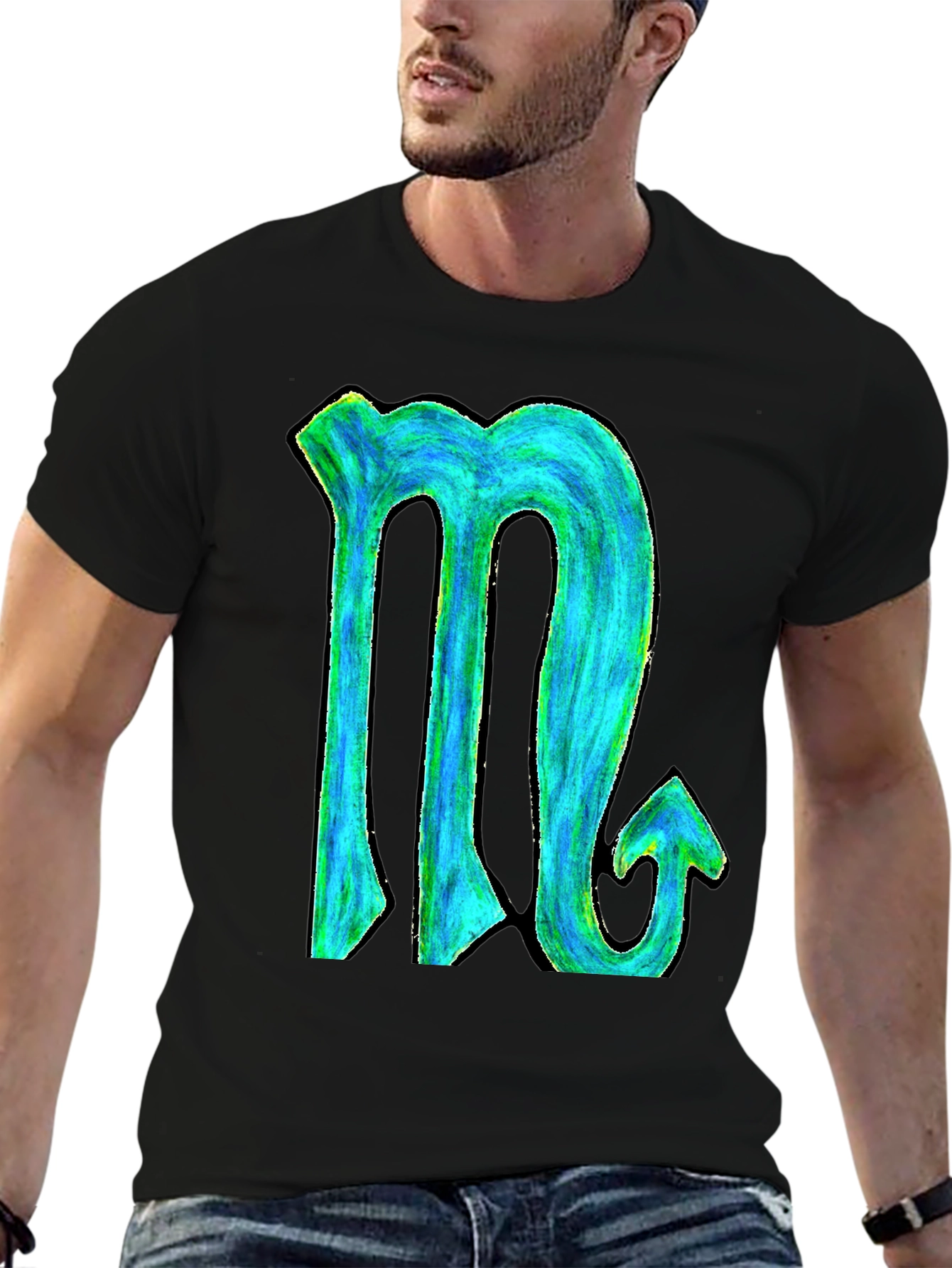Scorpio Zodiac Sign Graphic T-Shirt