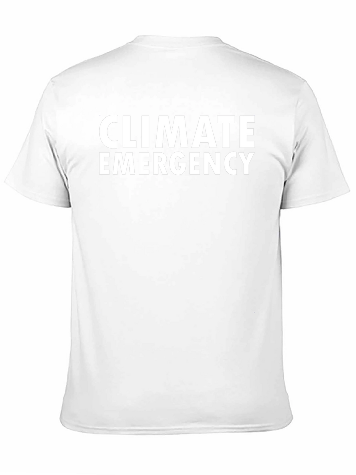 Climate Emergency Black T-Shirt