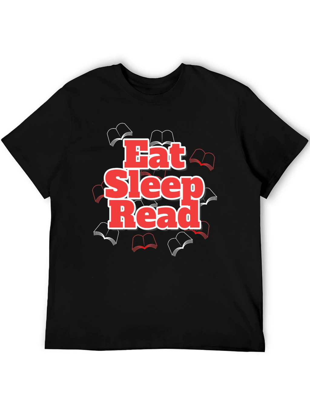 Eat Sleep Read Graphic Tee