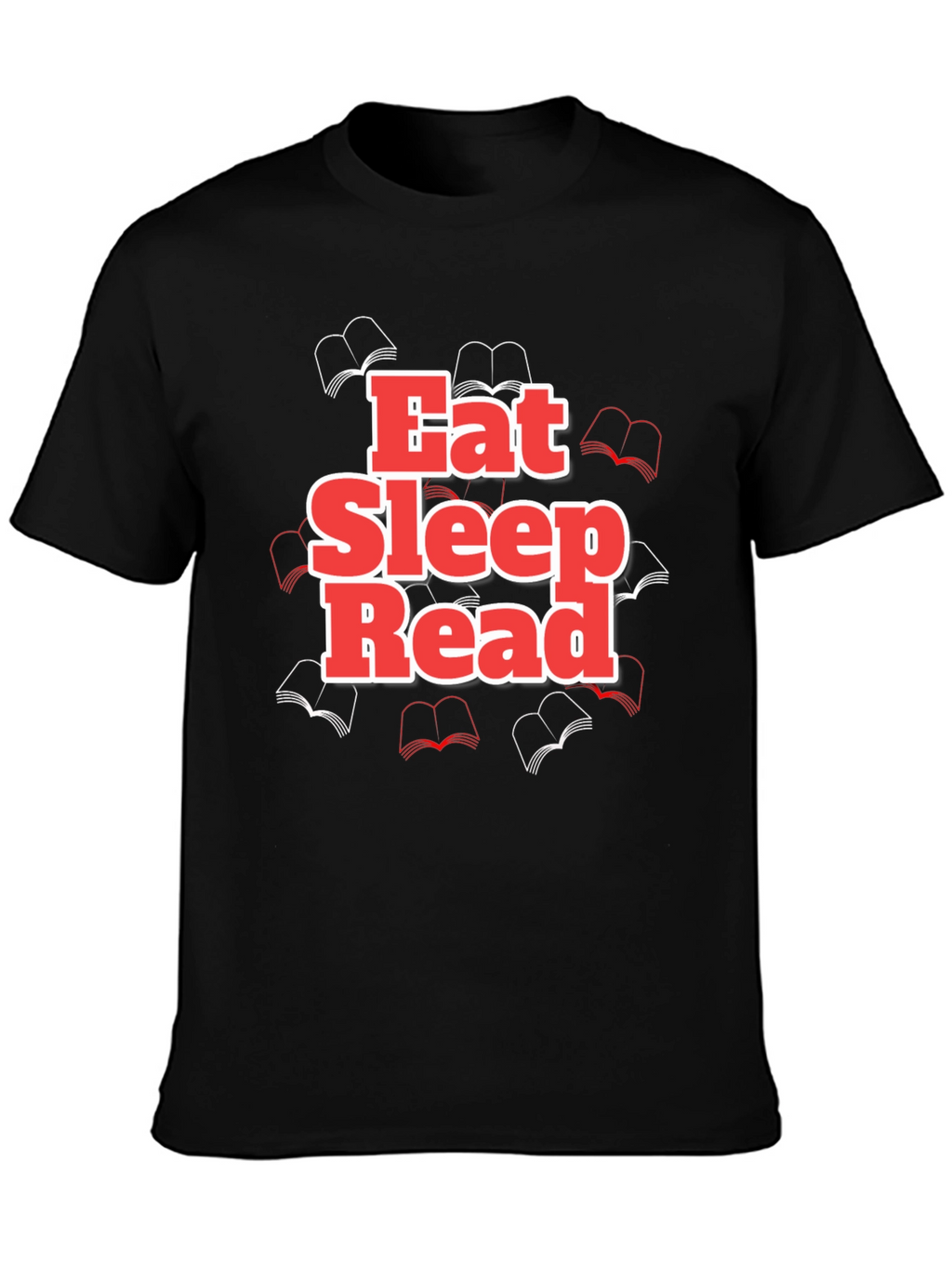 Eat Sleep Read Graphic Tee