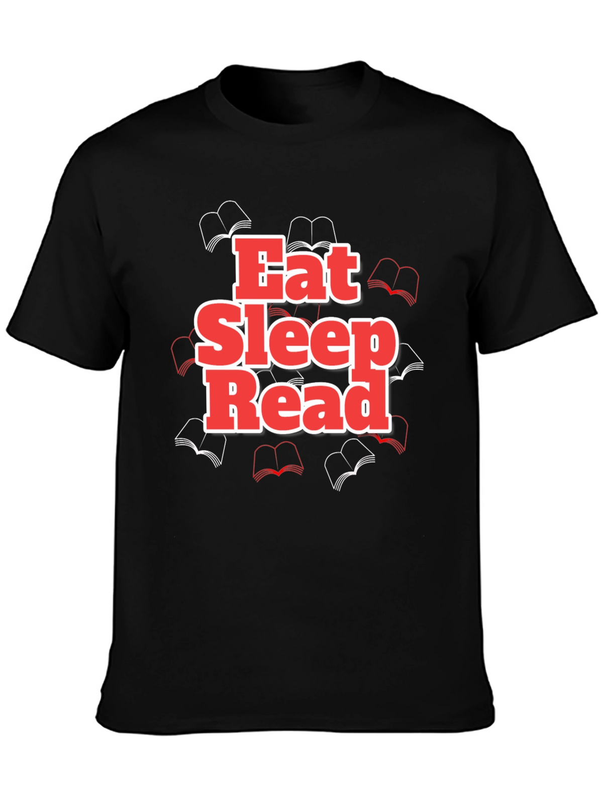 Eat Sleep Read Graphic Tee