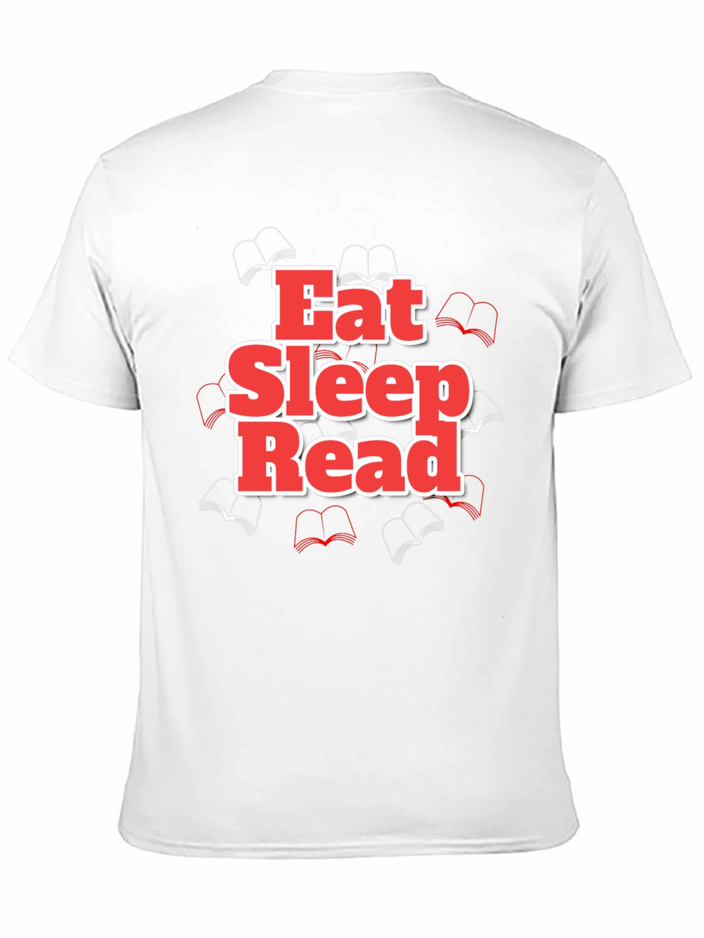 Eat Sleep Read Graphic Tee
