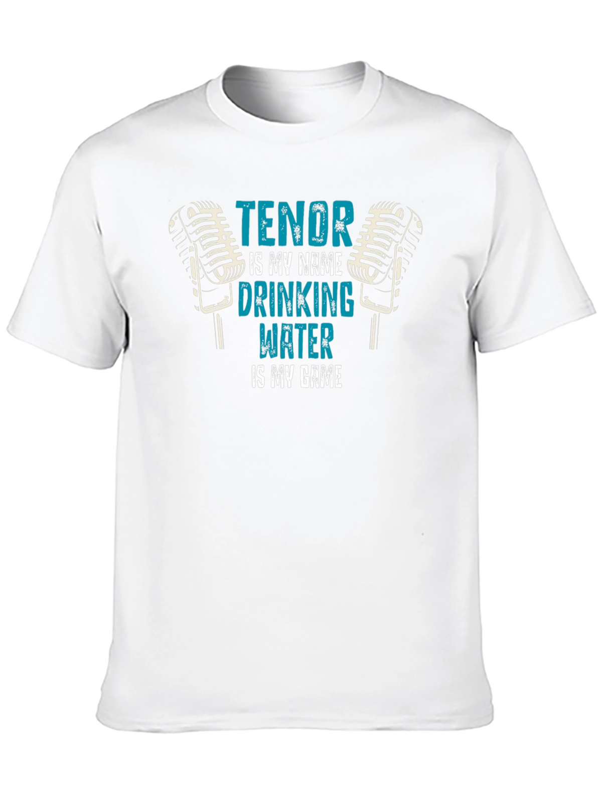 Tenor Singer Water Drinking T-Shirt