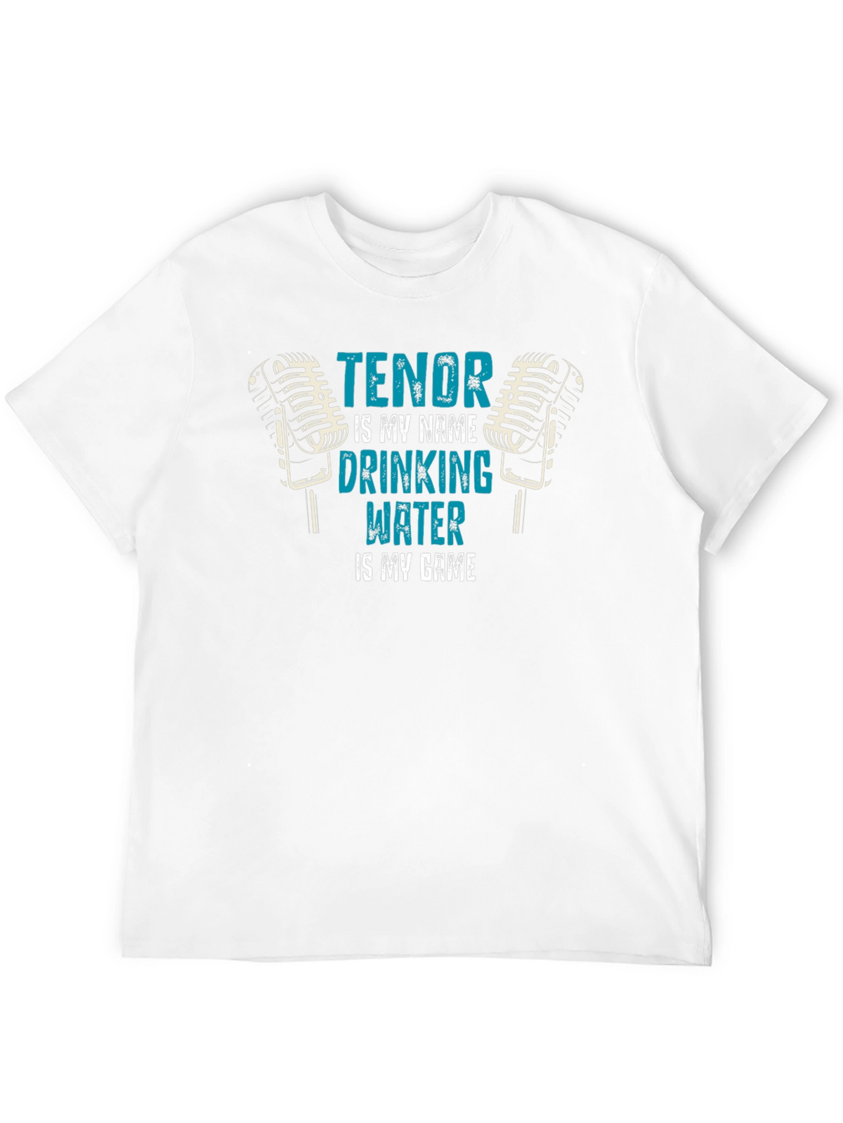 Tenor Singer Water Drinking T-Shirt