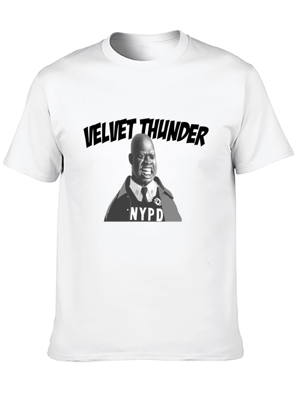 Velvet Thunder NYPD T-Shirt - Andre Braugher Homage