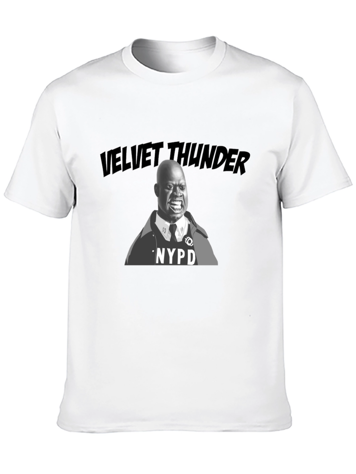 Velvet Thunder NYPD T-Shirt - Andre Braugher Homage