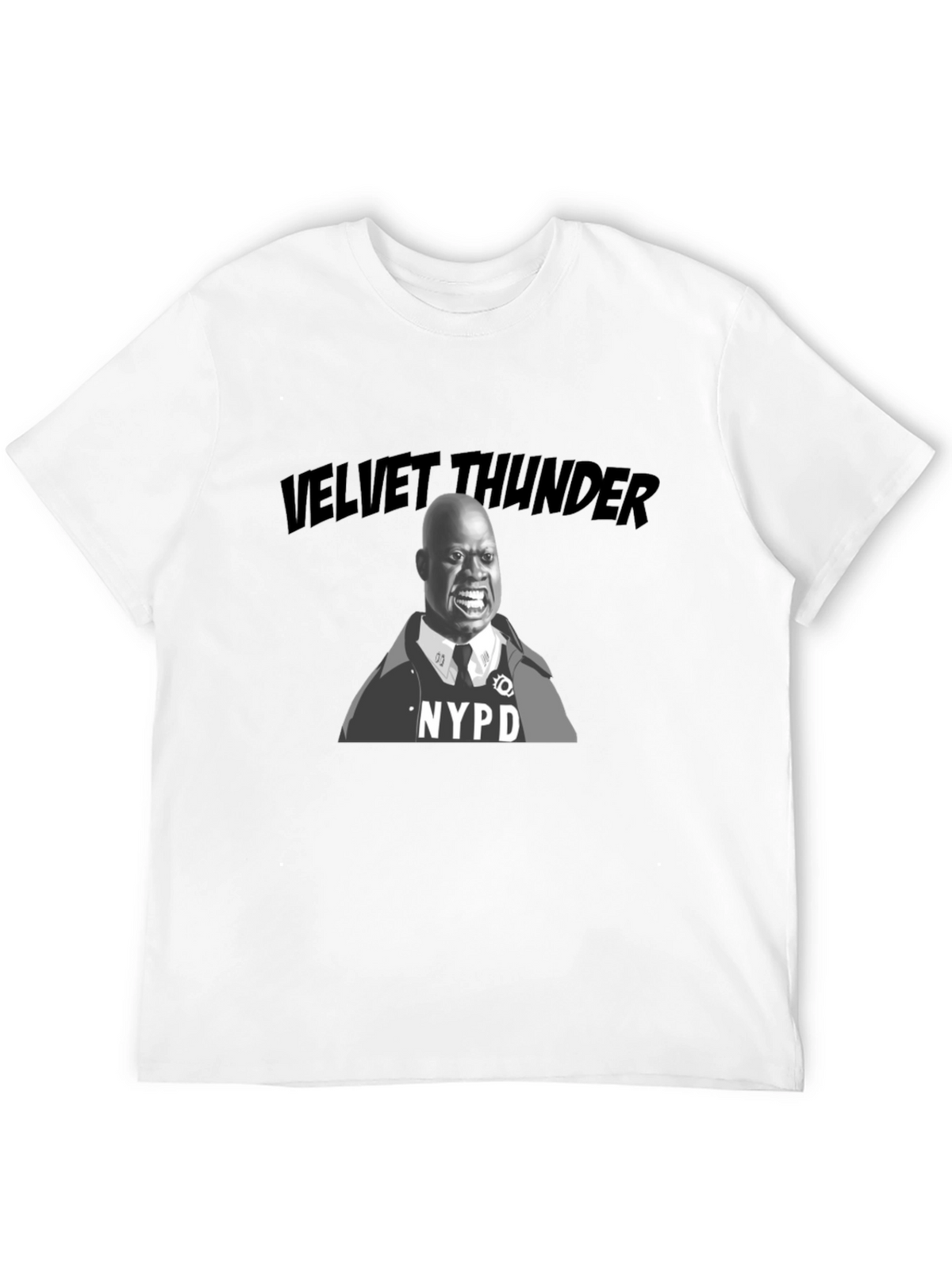 Velvet Thunder NYPD T-Shirt - Andre Braugher Homage