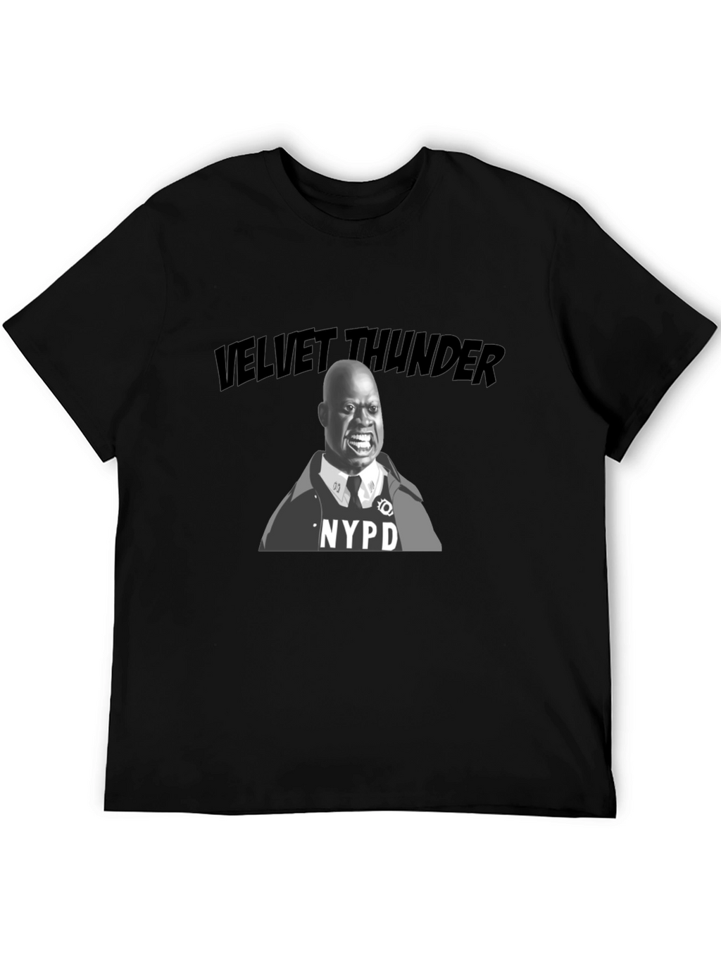 Velvet Thunder NYPD T-Shirt - Andre Braugher Homage