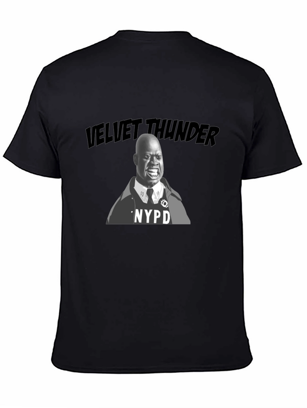 Velvet Thunder NYPD T-Shirt - Andre Braugher Homage