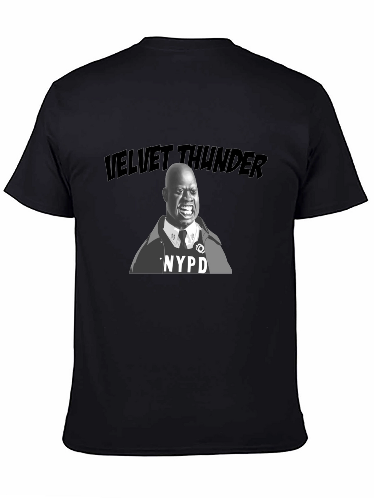 Velvet Thunder NYPD T-Shirt - Andre Braugher Homage