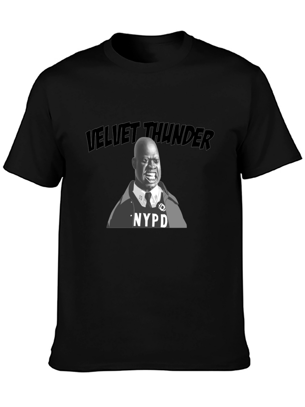 Velvet Thunder NYPD T-Shirt - Andre Braugher Homage