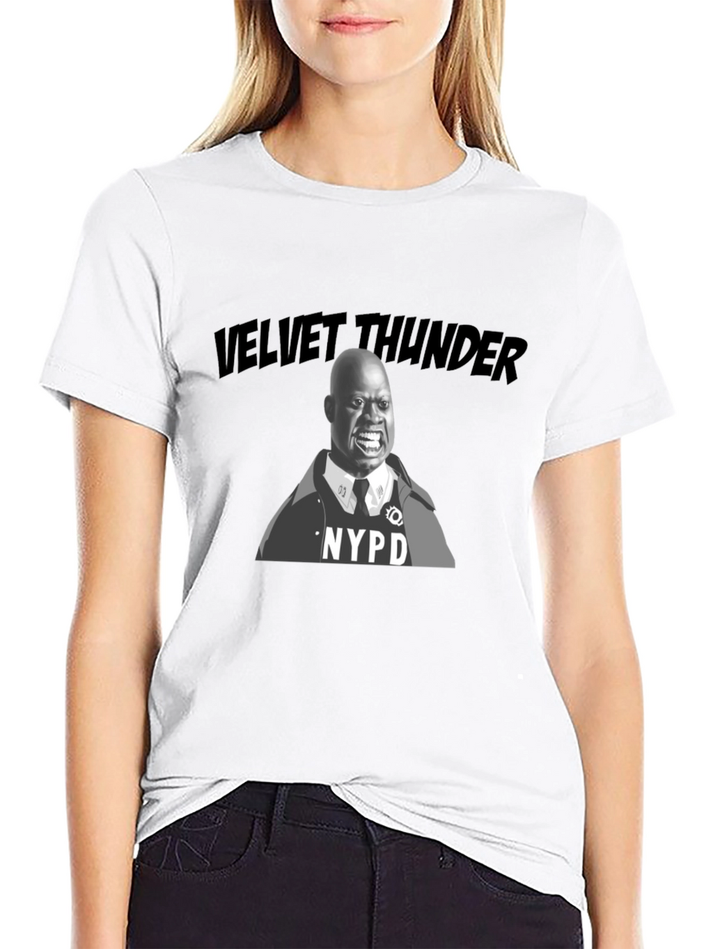Velvet Thunder NYPD T-Shirt - Andre Braugher Homage
