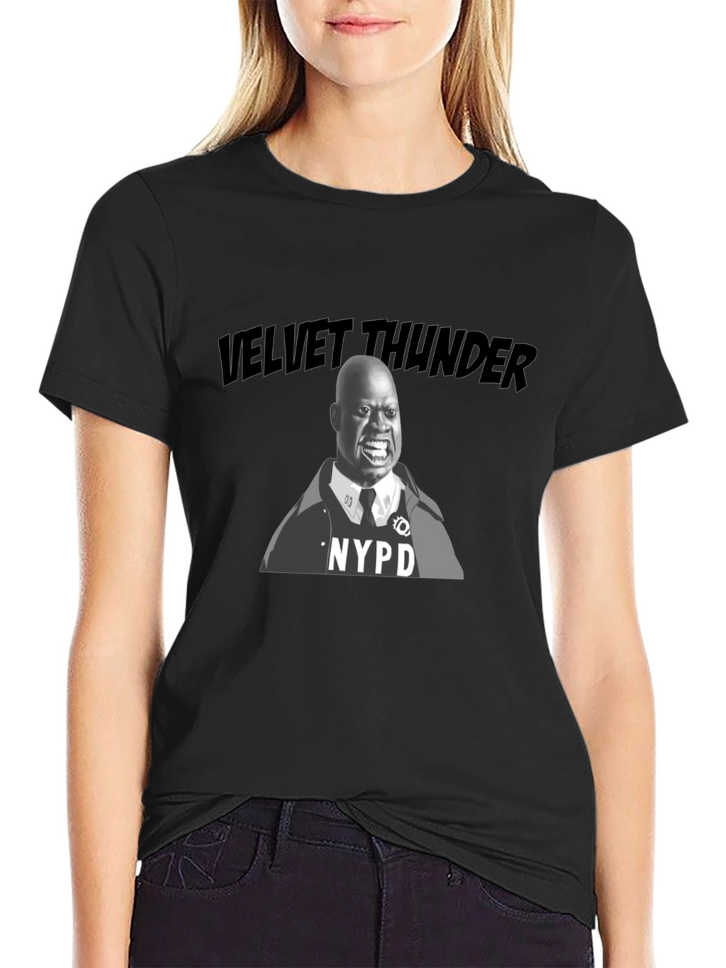 Velvet Thunder NYPD T-Shirt - Andre Braugher Homage