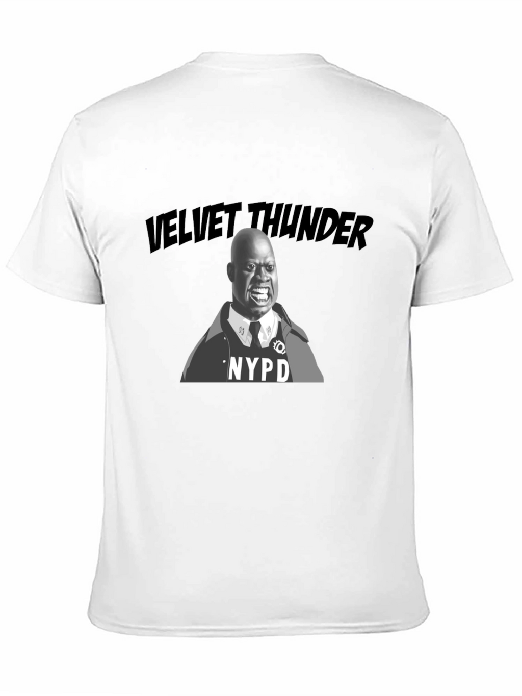 Velvet Thunder NYPD T-Shirt - Andre Braugher Homage
