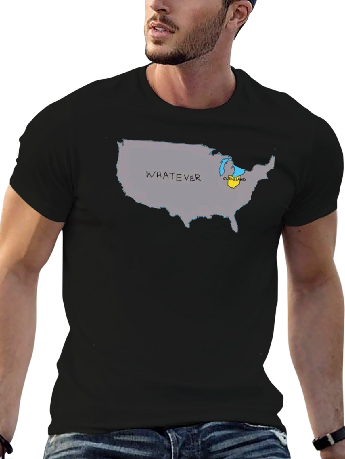 USA Whatever Cleveland T-Shirt