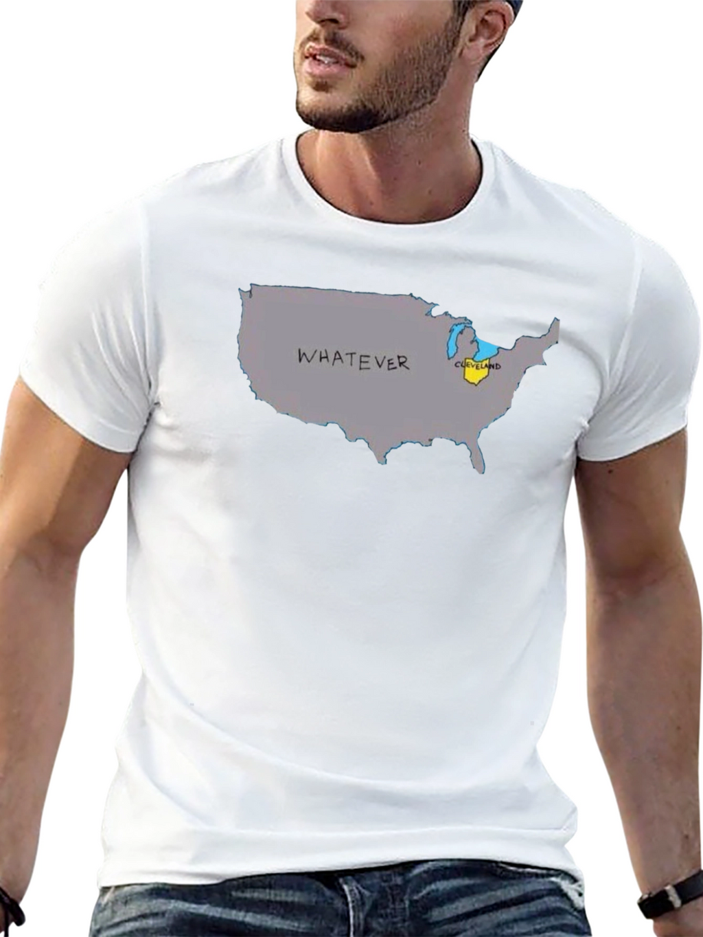 USA Whatever Cleveland T-Shirt