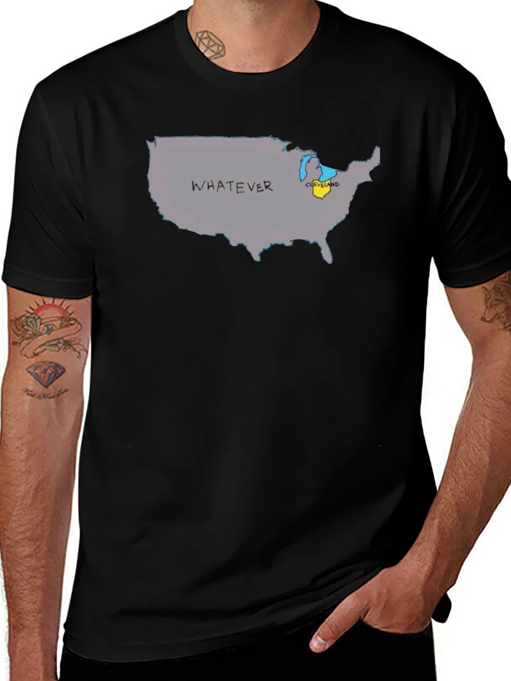 USA Whatever Cleveland T-Shirt