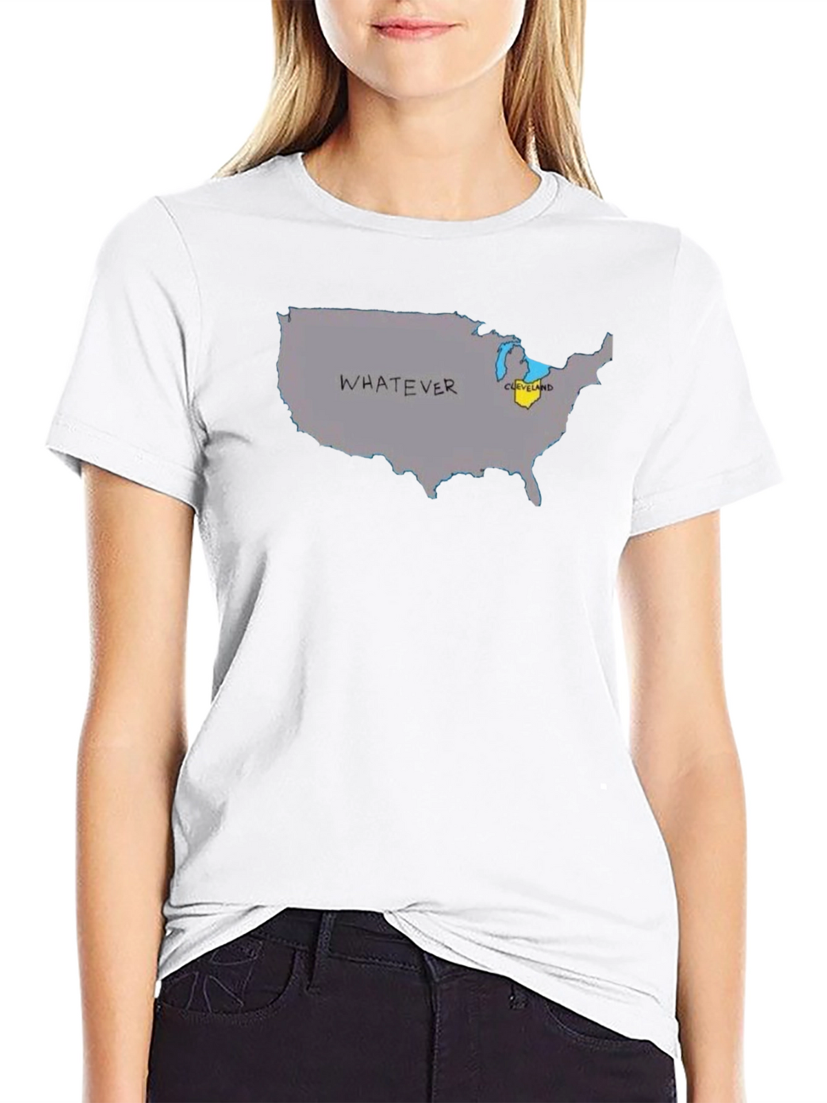 USA Whatever Cleveland T-Shirt
