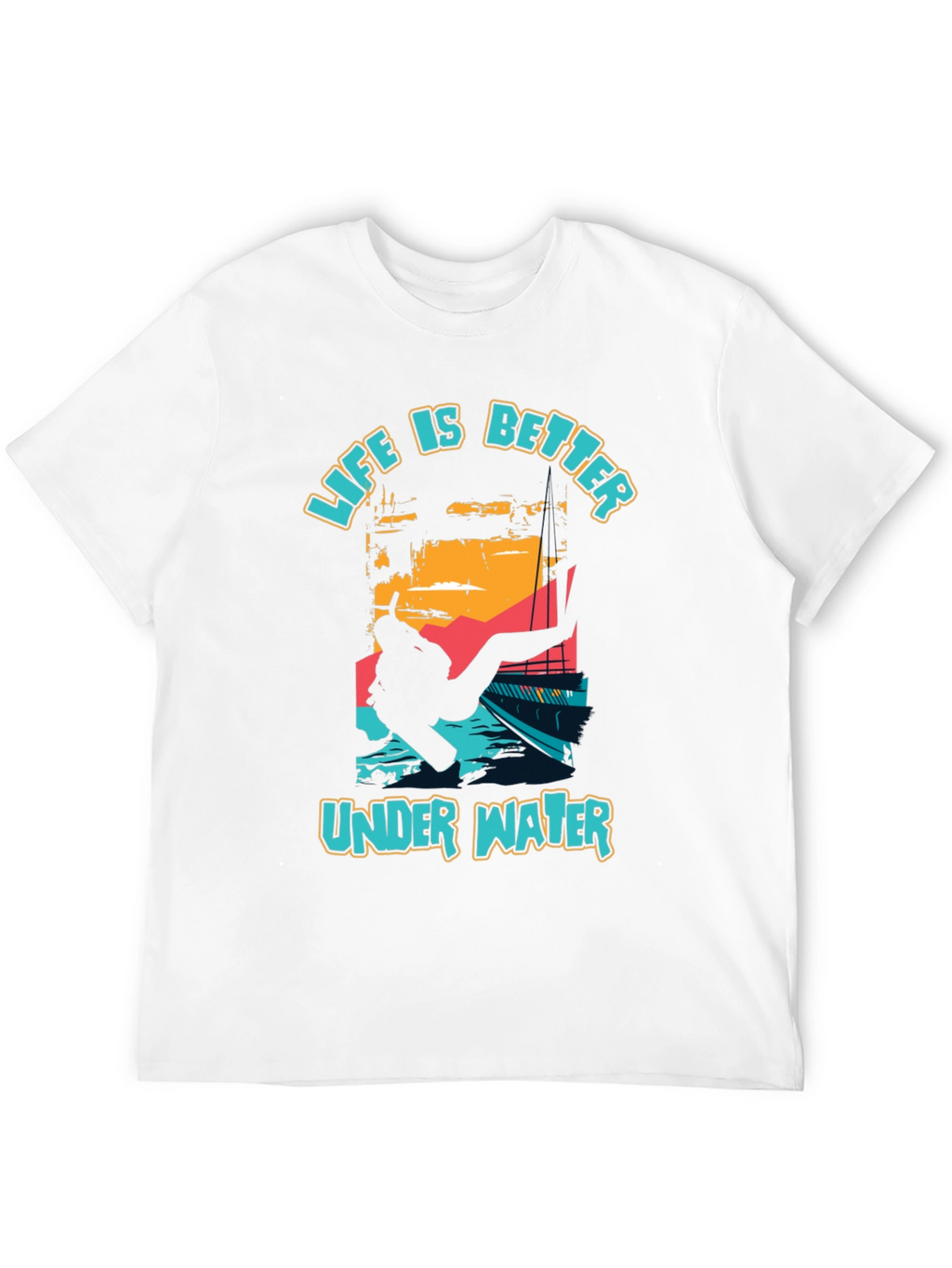 Life is Better Underwater Scuba Diving T-Shirt