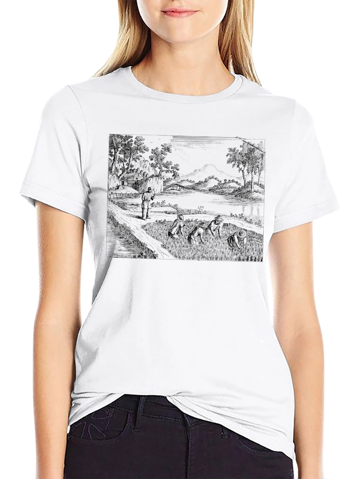 Artistic Black T-Shirt