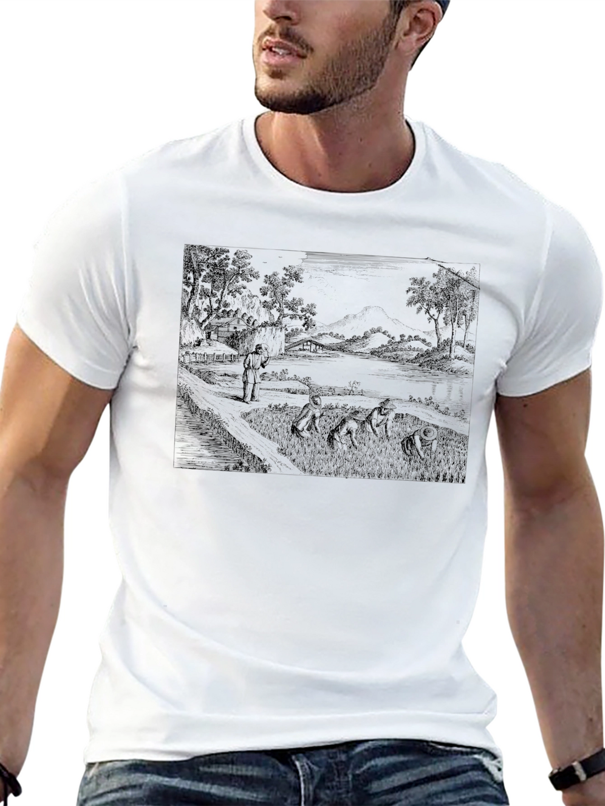 Artistic Black T-Shirt