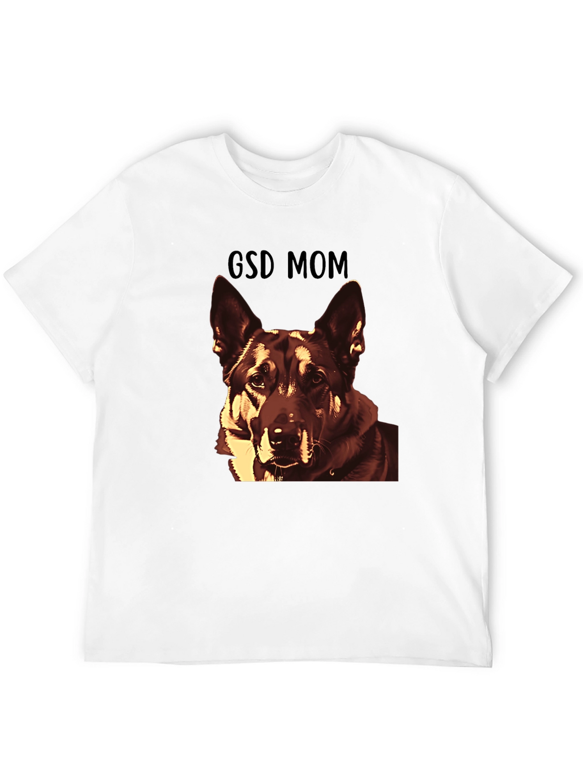 GSD Mom T-Shirt - German Shepherd Dog Lover Tee