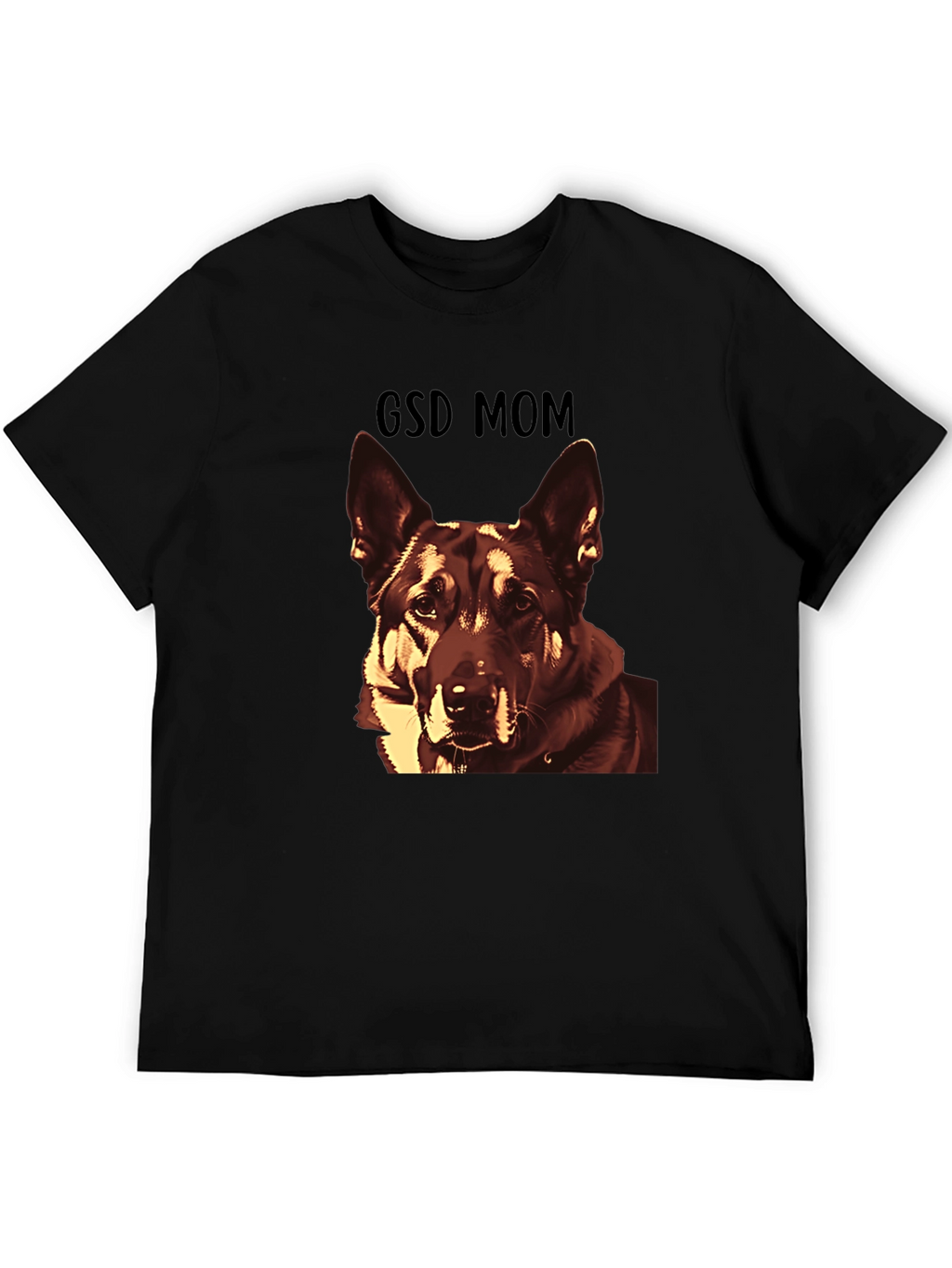 GSD Mom T-Shirt - German Shepherd Dog Lover Tee