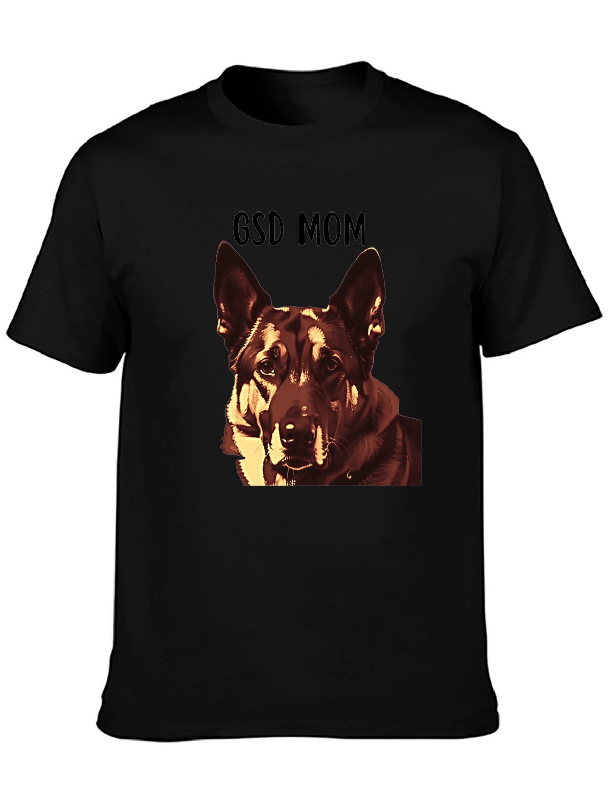 GSD Mom T-Shirt - German Shepherd Dog Lover Tee