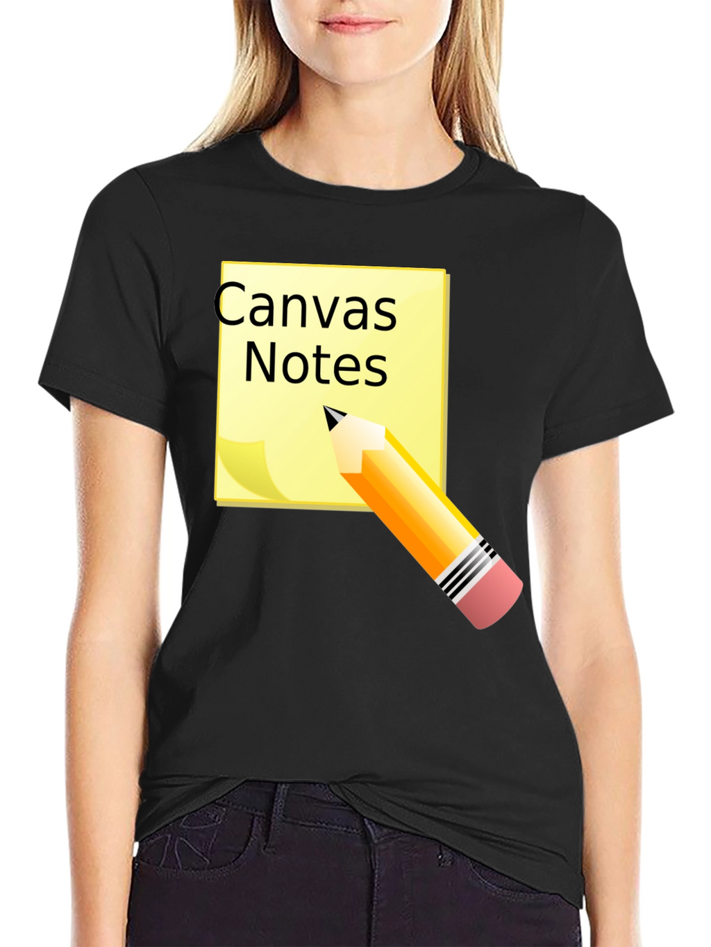 Canvas Notes Graphic Tee