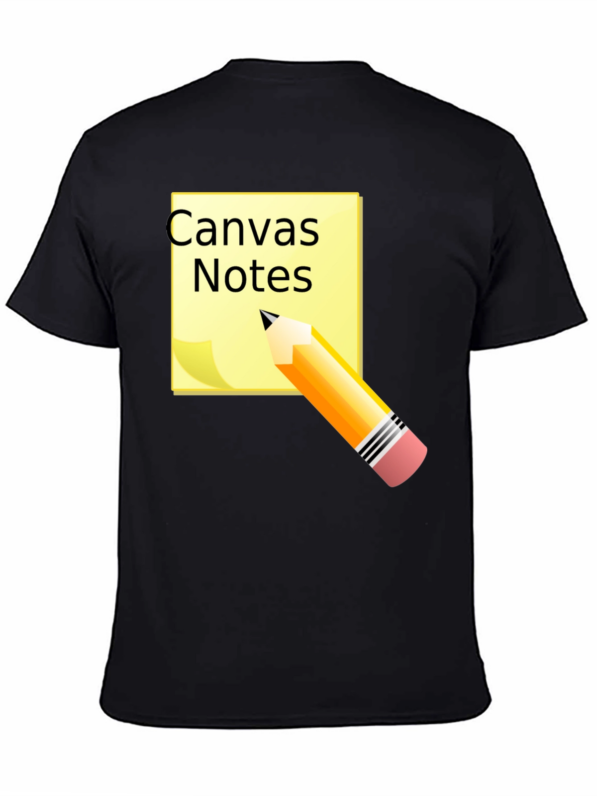 Canvas Notes Graphic Tee