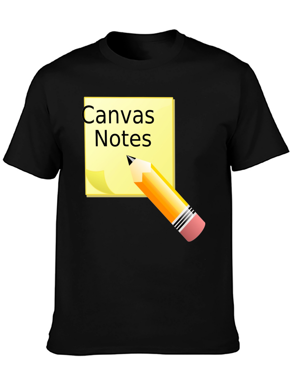 Canvas Notes Graphic Tee