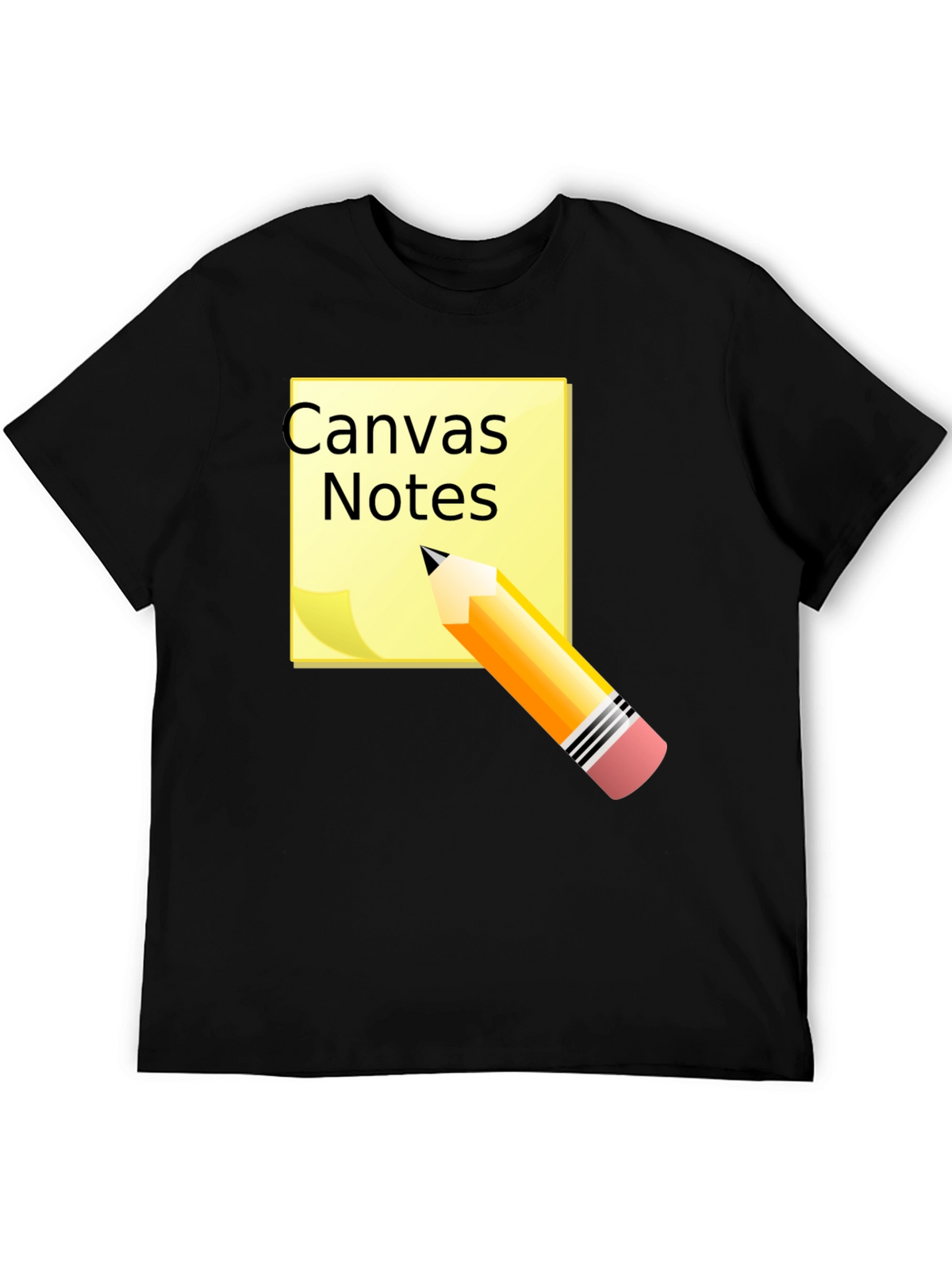 Canvas Notes Graphic Tee